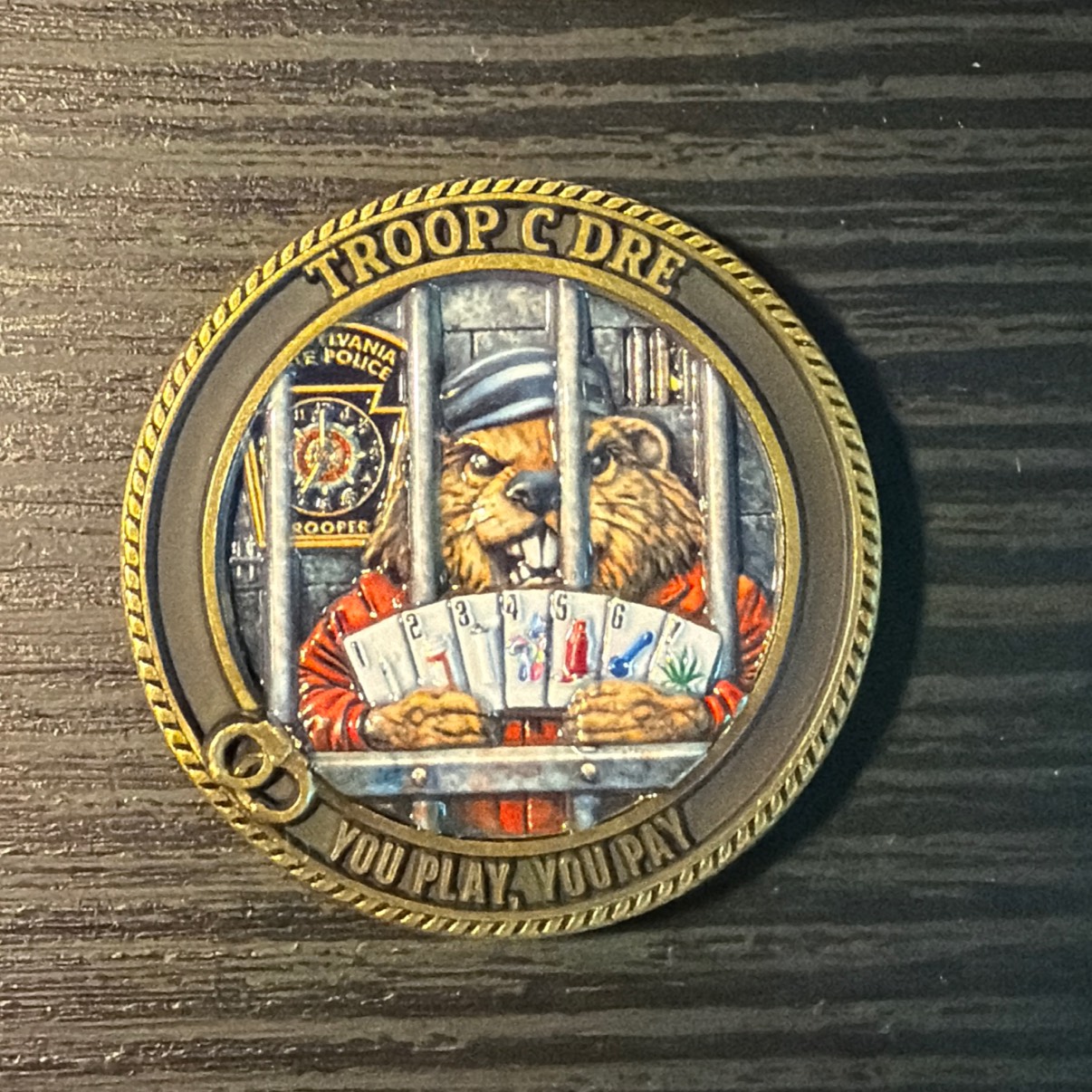 DRE PA State Police — back