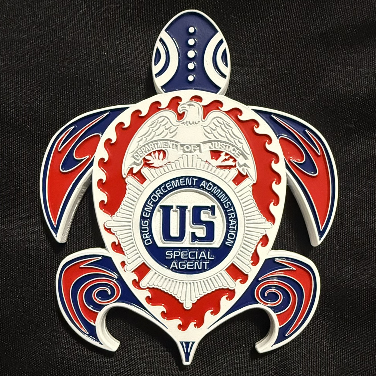 DEA West Palm Beach District Office Turtle (Red Variant) — front
