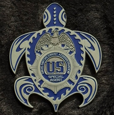 DEA West Palm Beach District Office Turtle (Silver Variant)