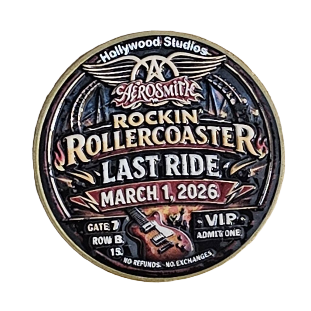 Disney Hollywood Studios- Rockin Rollercoaster — front