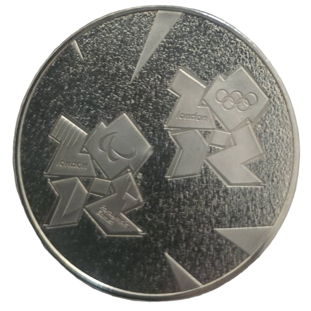 Metropolitan Police Service OLYMPICS 2012 challenge coin — front