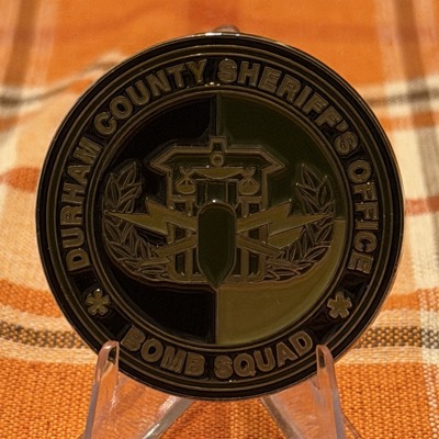 Durham Bomb Squad Bull City (gold)