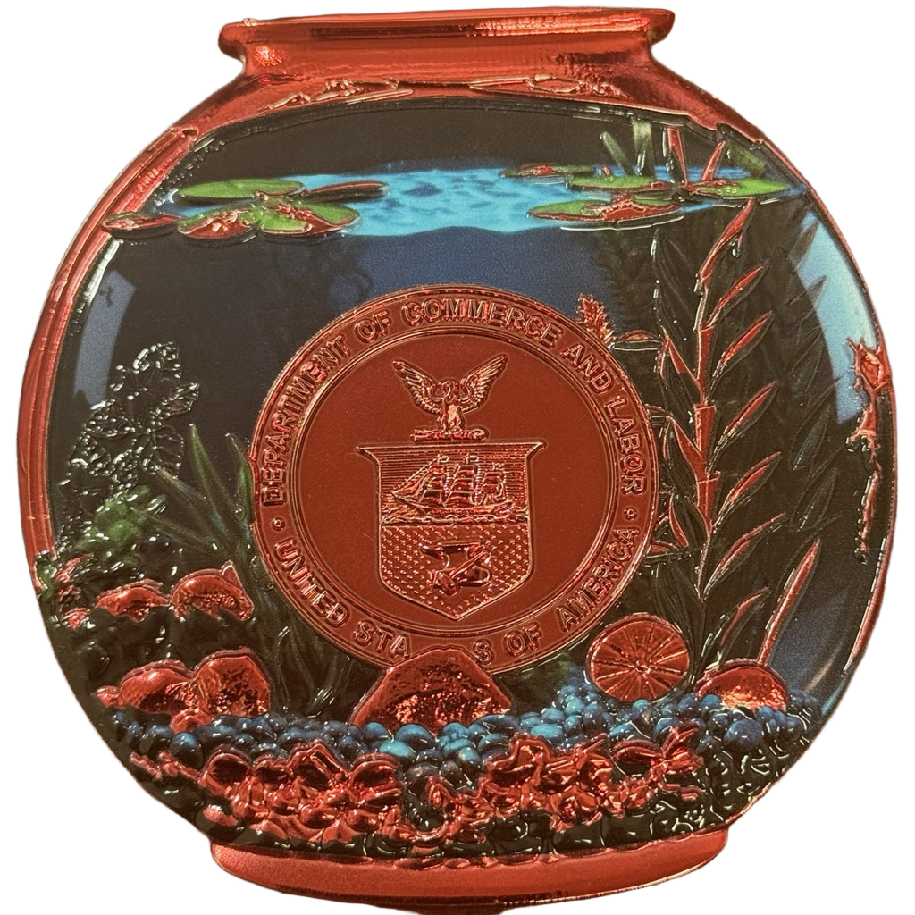 Defunct Agency - US Bureau of Fisheries Blood Red Moon — front