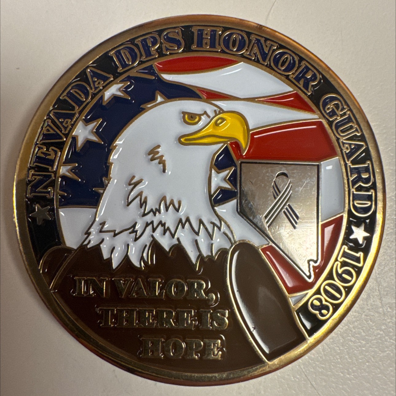 Nevada Department of Public Safety Honor Guard — front