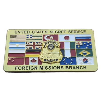 US Secret Service Foreign Missions Branch Coin