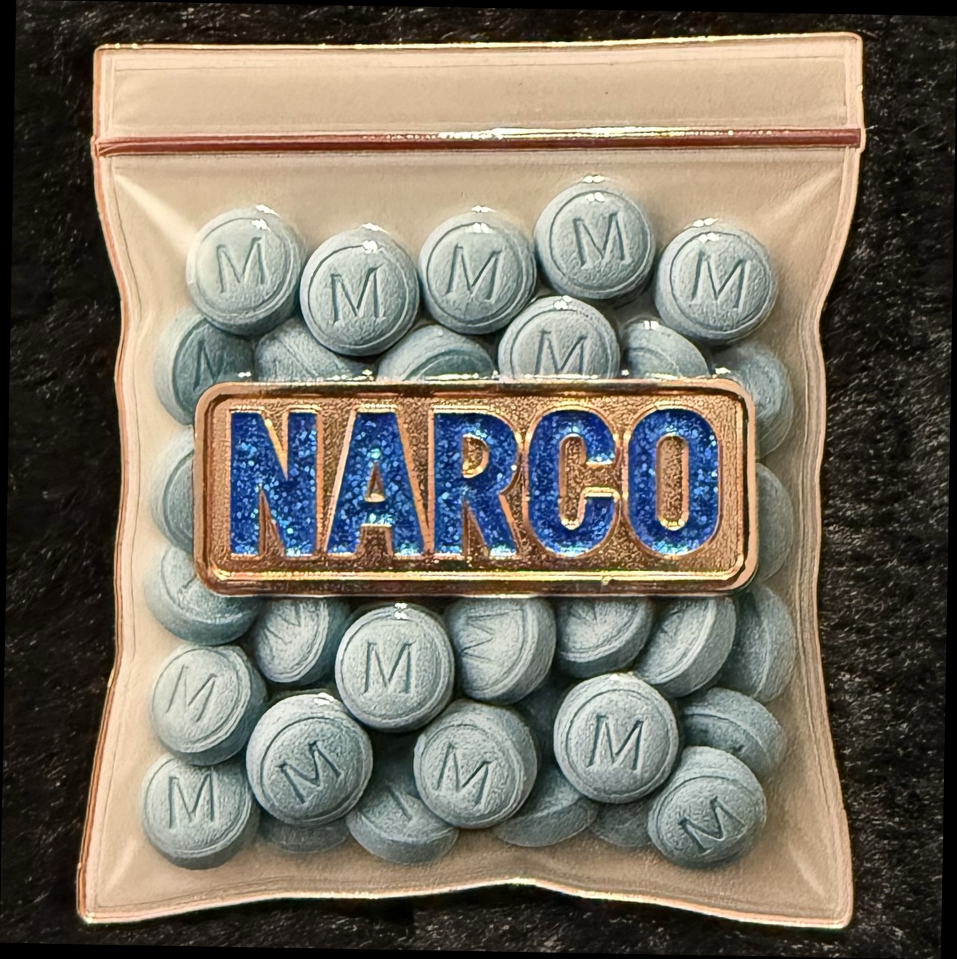 Town of Honea Path Police Department Narco Pill Bag (Rose Gold Variant) — front