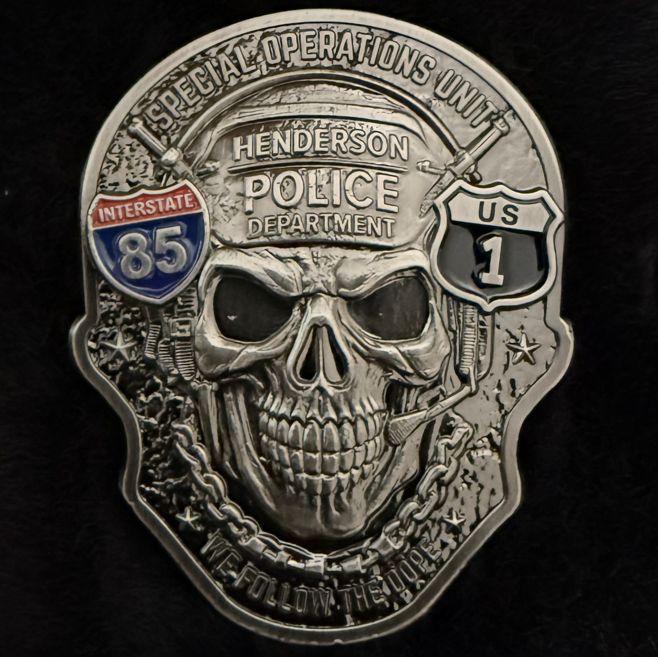 Henderson Police Department Special Operations Unit — back