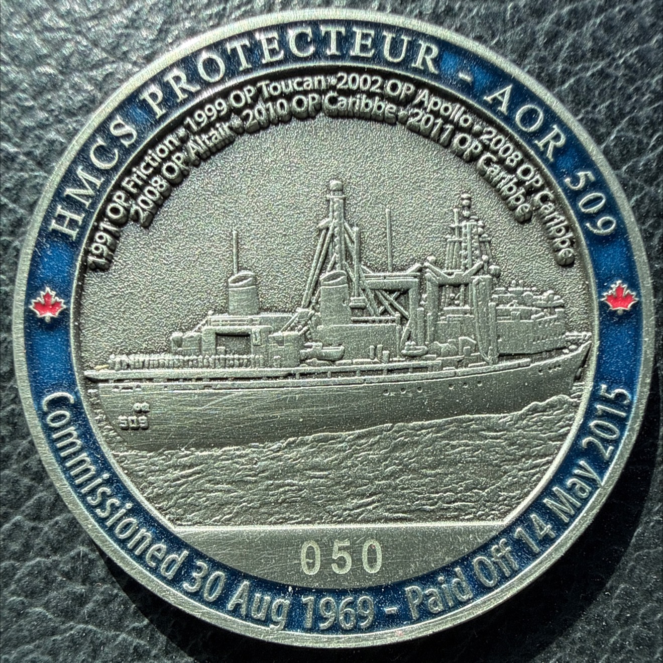 HMCS Protecteur — back