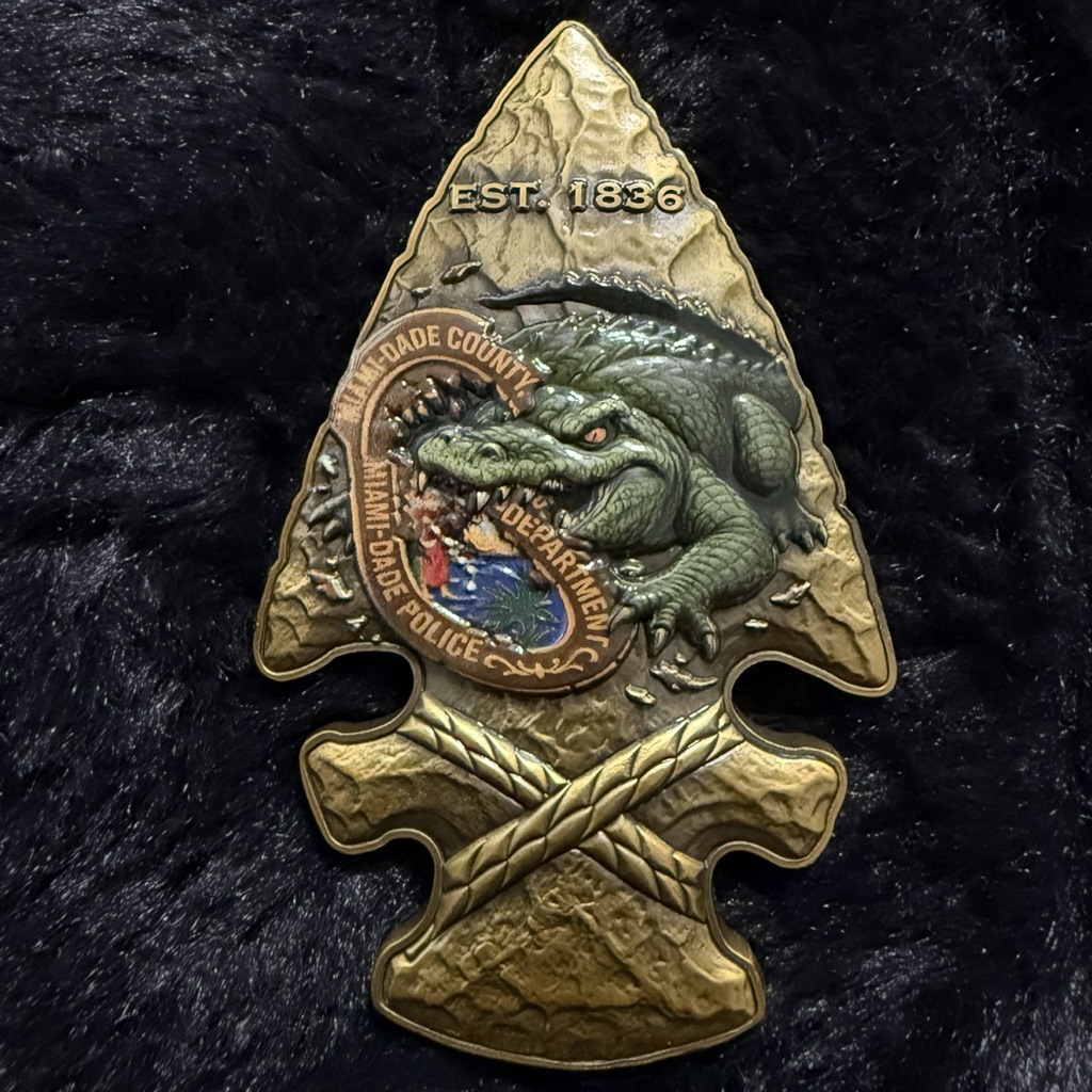 Miami-Dade Sheriff’s Office - 2025 Established (Gold Variant) — front