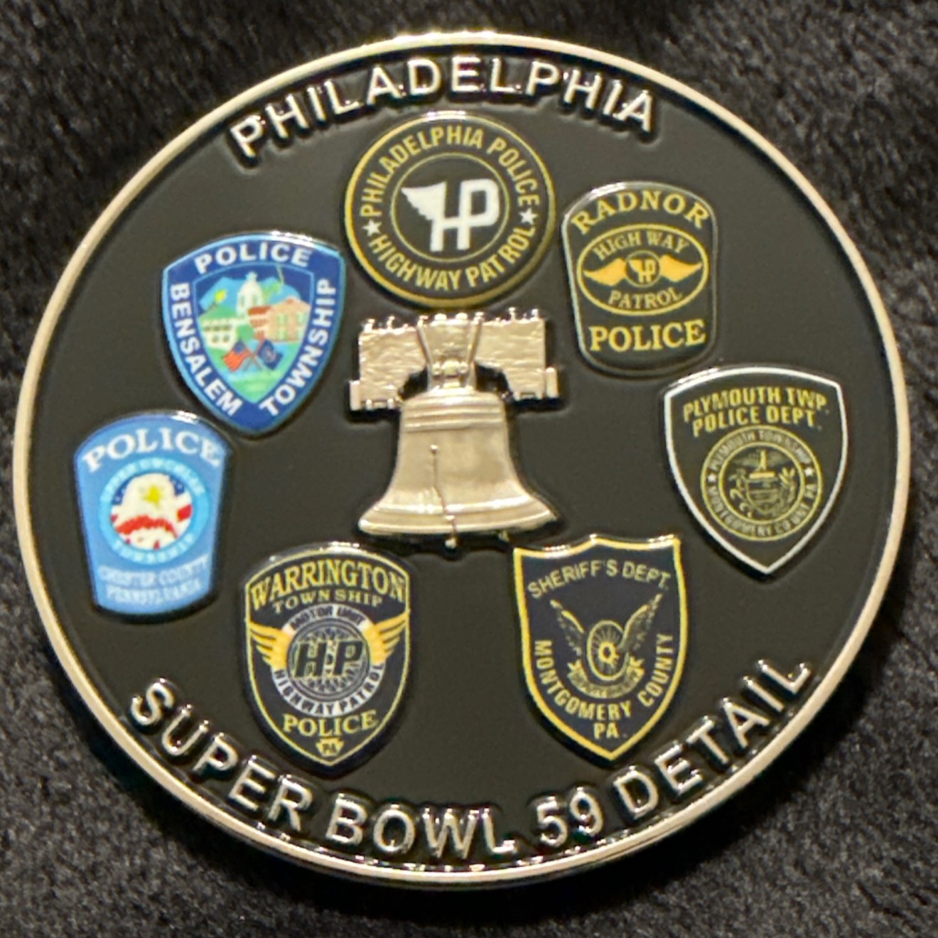 Philadelphia Highway Patrol Super Bowl Detail — back