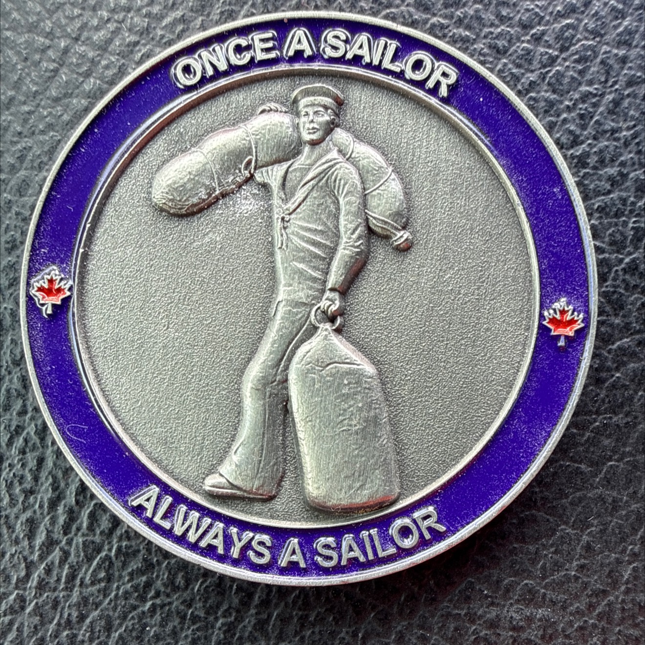 Royal Canadian Navy Veteran — back