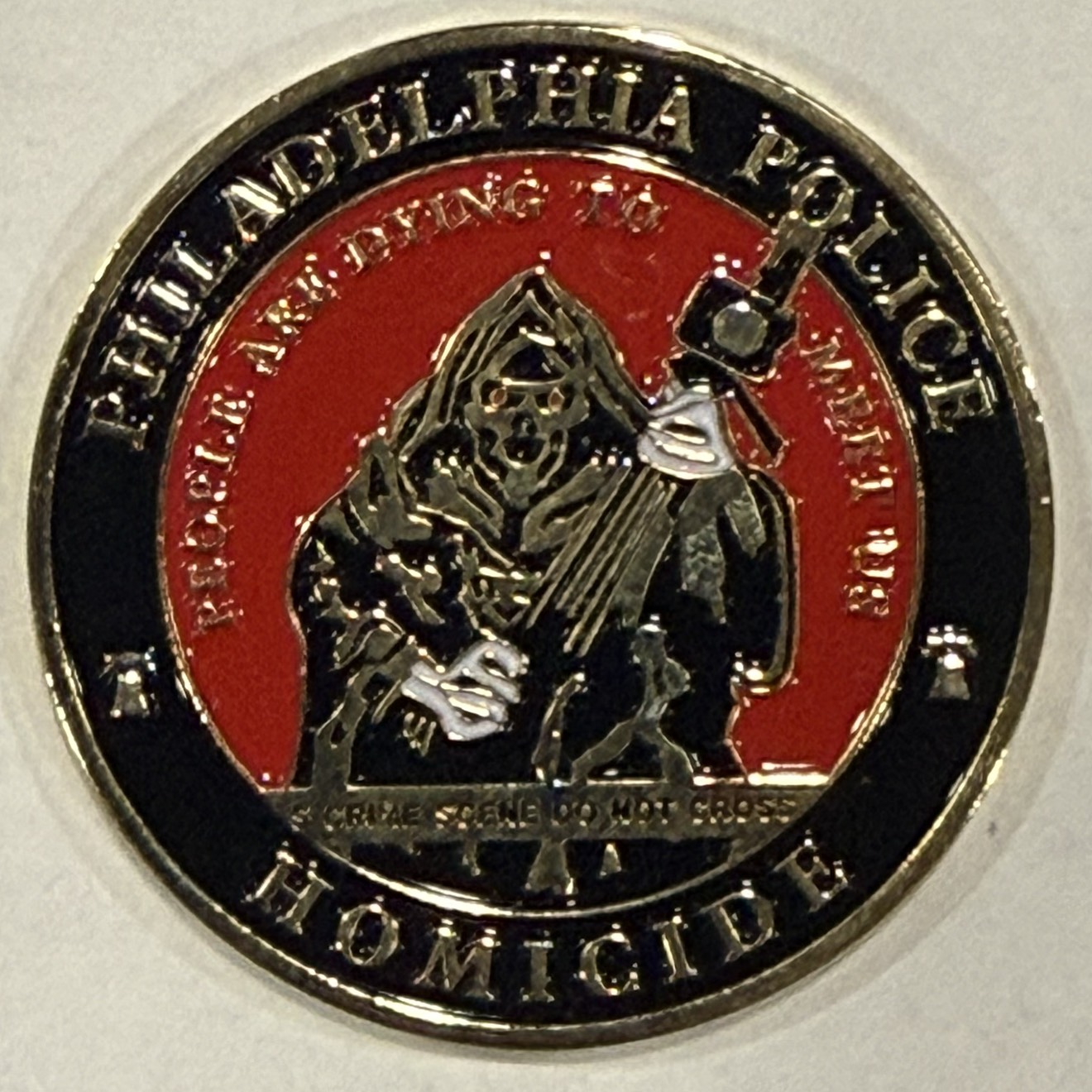 Philadelphia Police Department Homicide — back