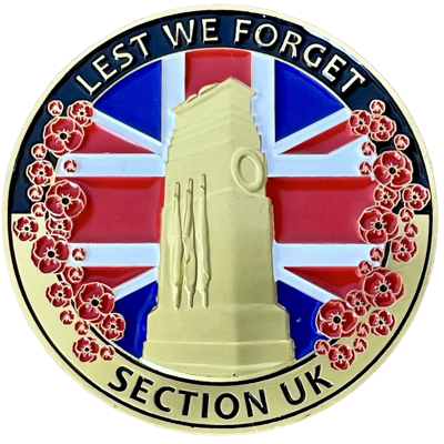 International Police Association UK Section Challenge Coin