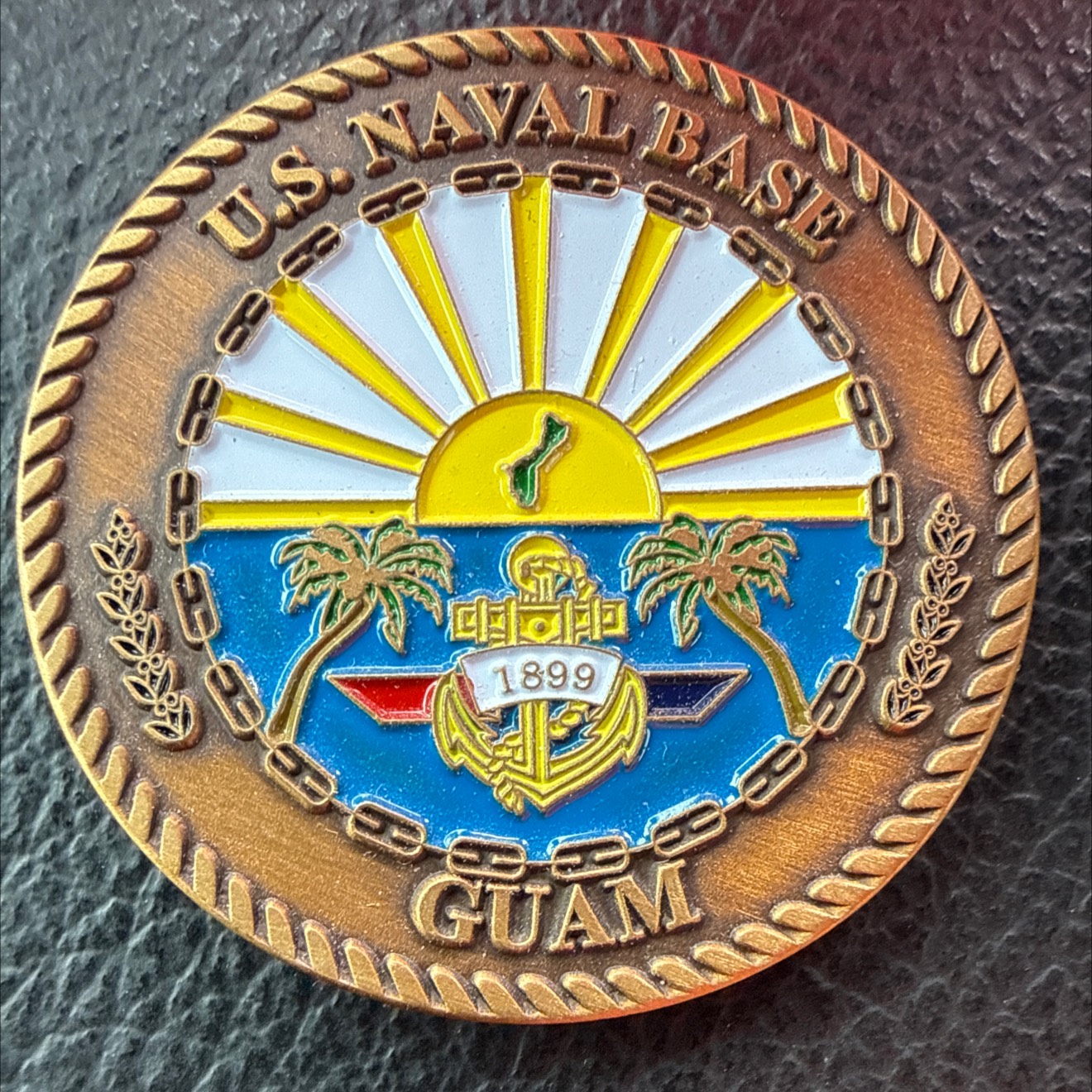 U.S. Naval Base - Guam — front