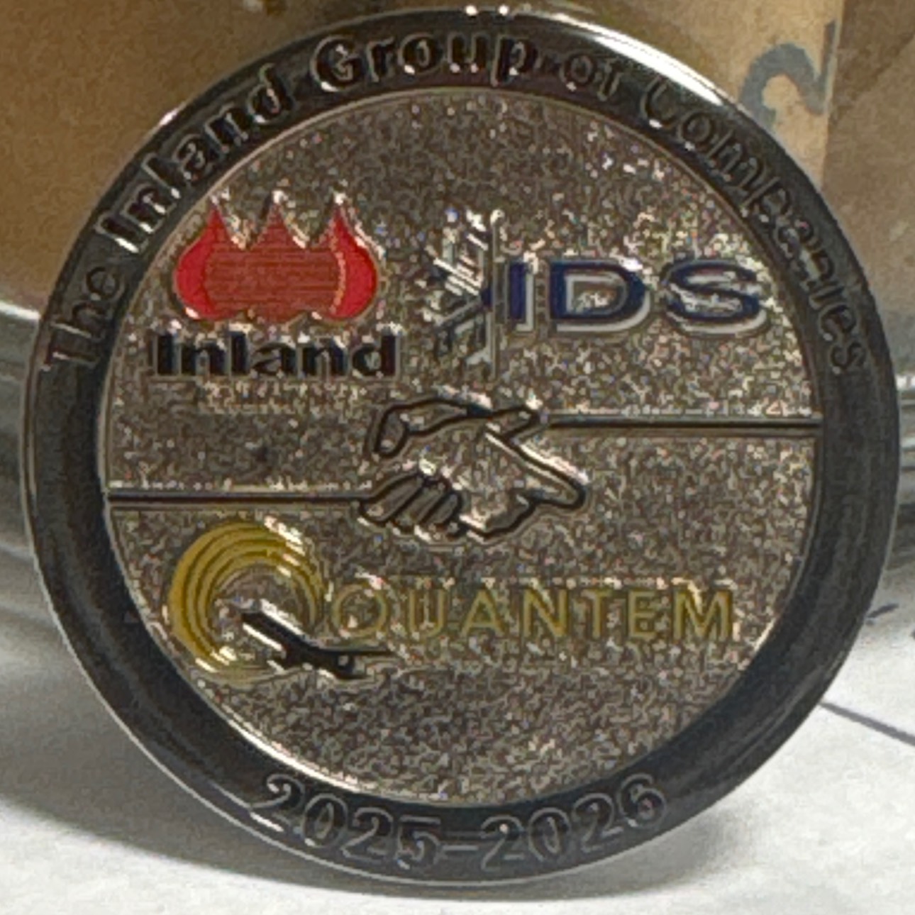 Safety Coin — back