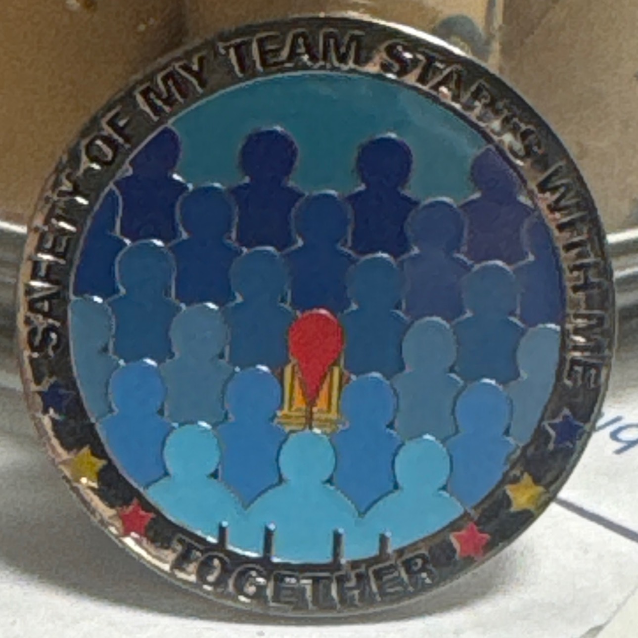 Safety Coin — front