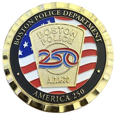 Boston, MA Police Department America 250