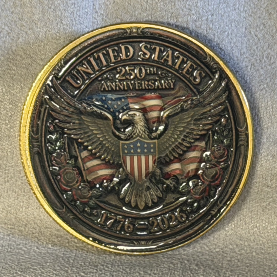 250th USA — back