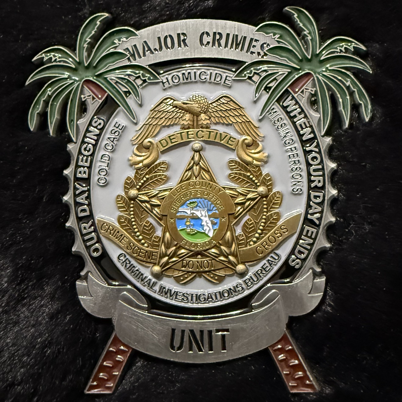 Lee County Sheriff’s Office Homicide Unit — back