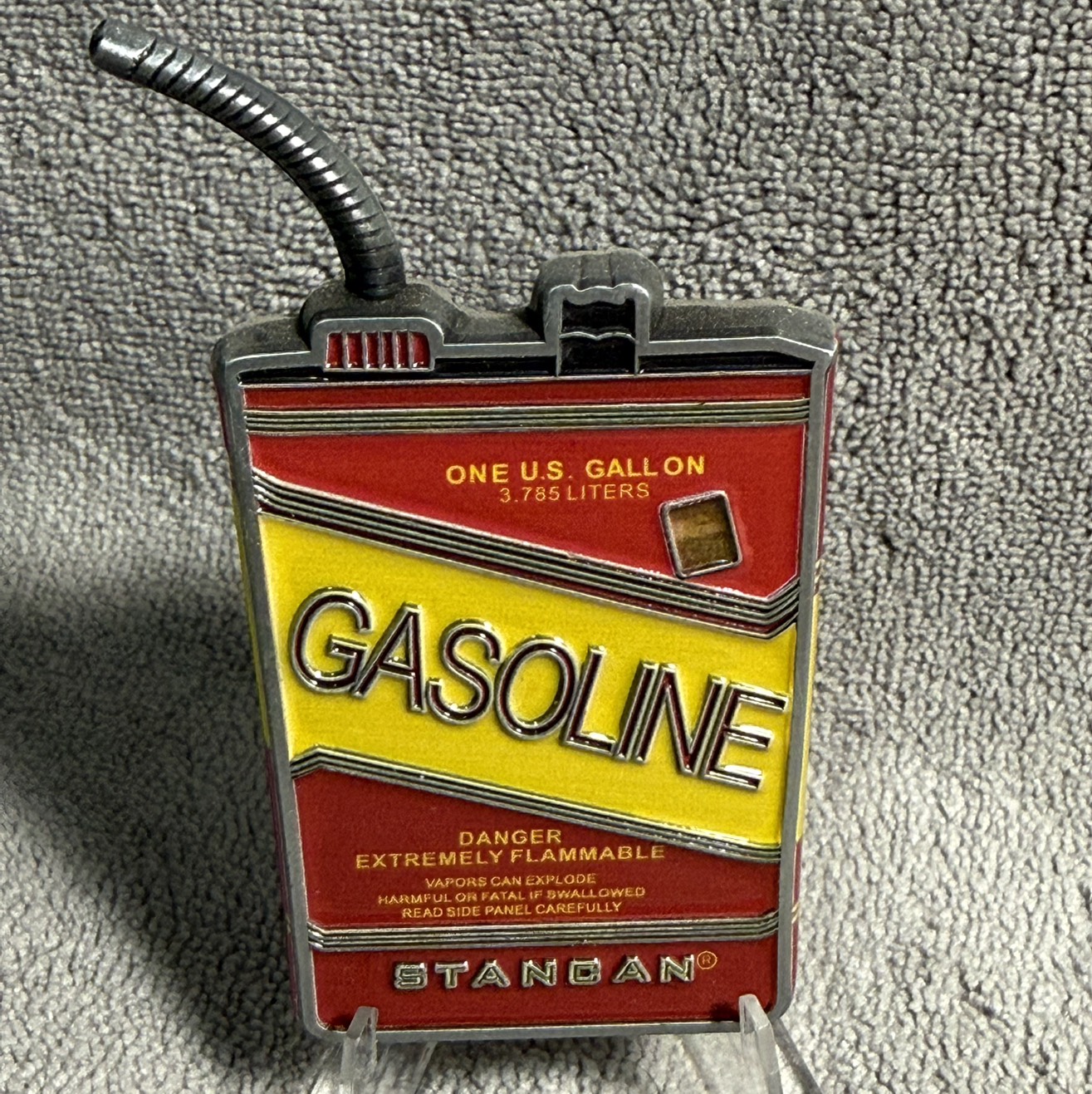 MCSO Arson Gas Can — back