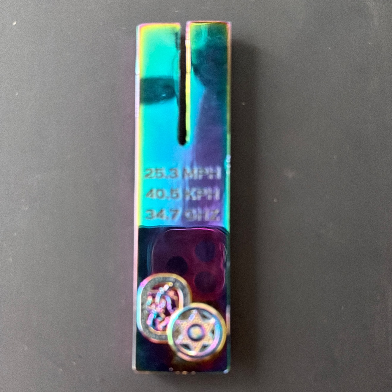 FWC Tuning Fork Oil Slik — back