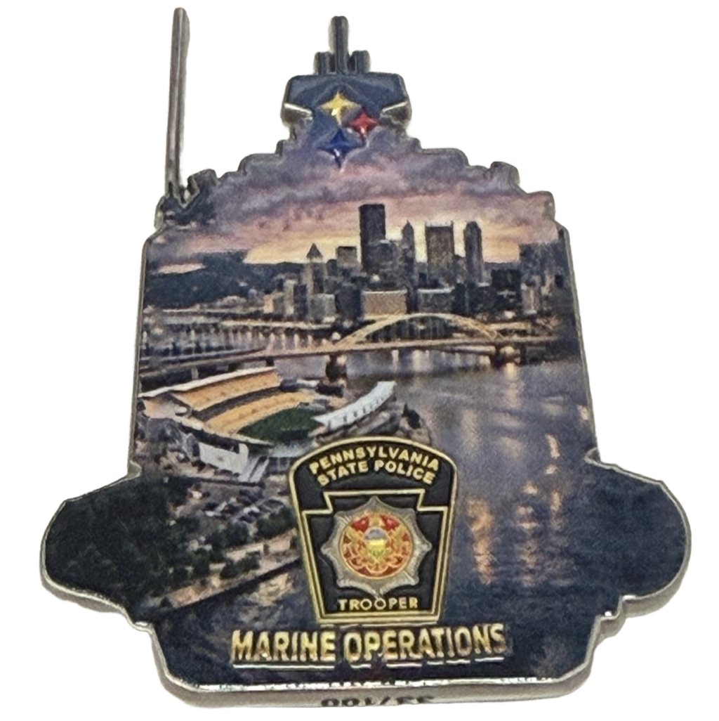 Pennsylvania State Police Bureau of Criminal Investigations Marine Operations NFL Draft — back