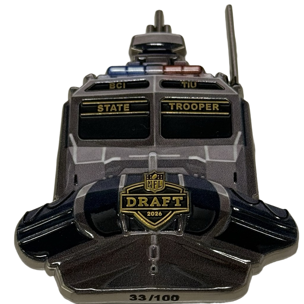 Pennsylvania State Police Bureau of Criminal Investigations Marine Operations NFL Draft — front