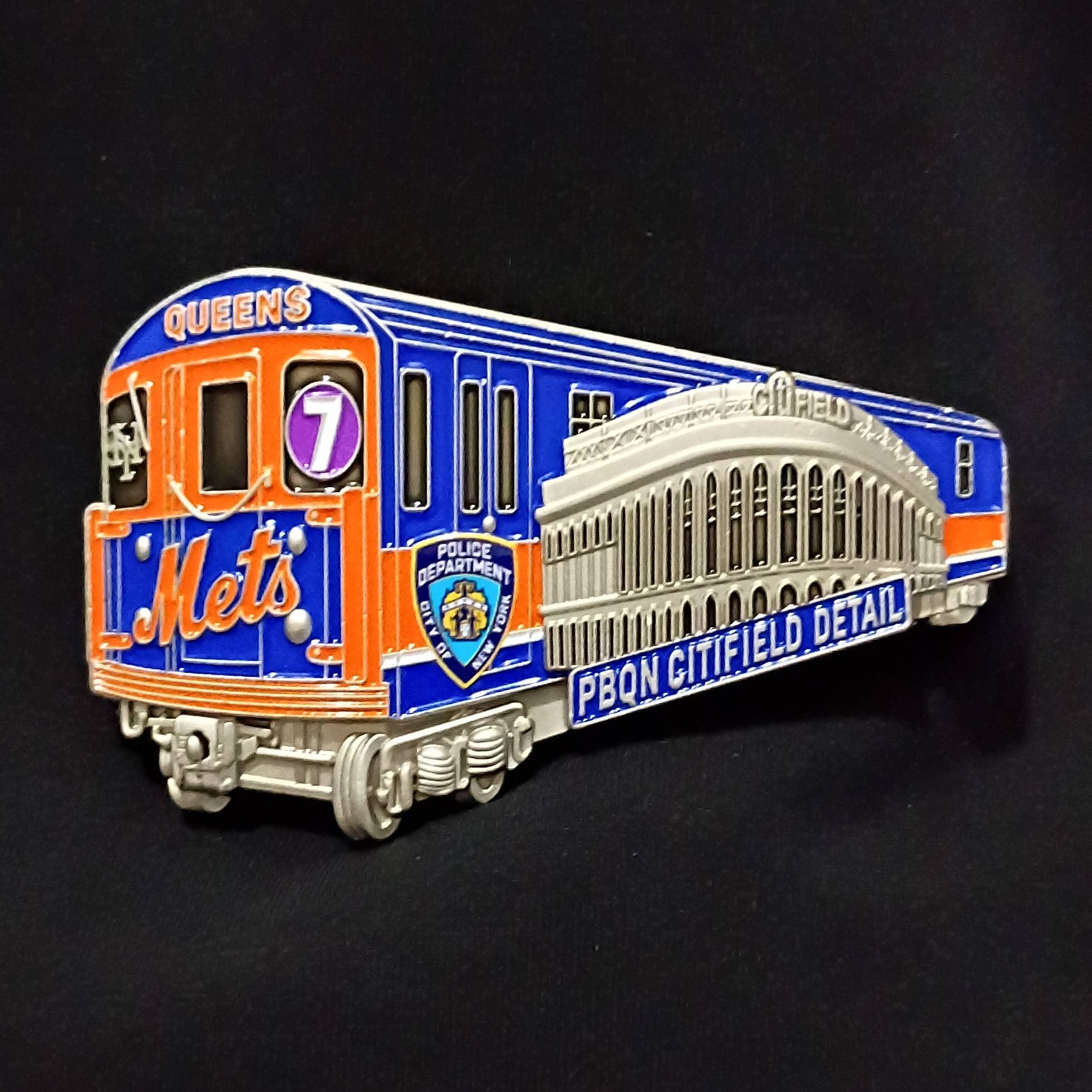 NYPD Citi Field security detail 2026 — front