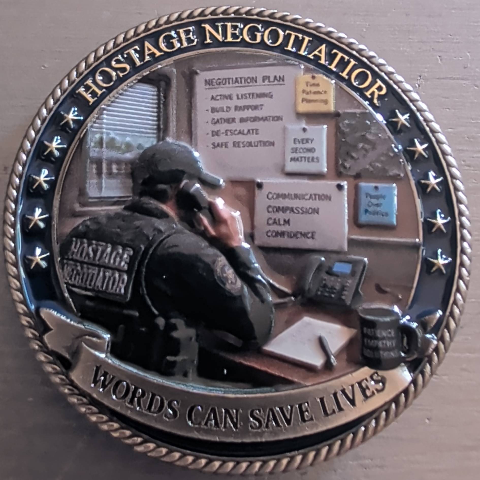 Robeson County Hostage Negotiatior — back