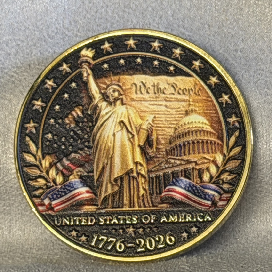 250th USA — back