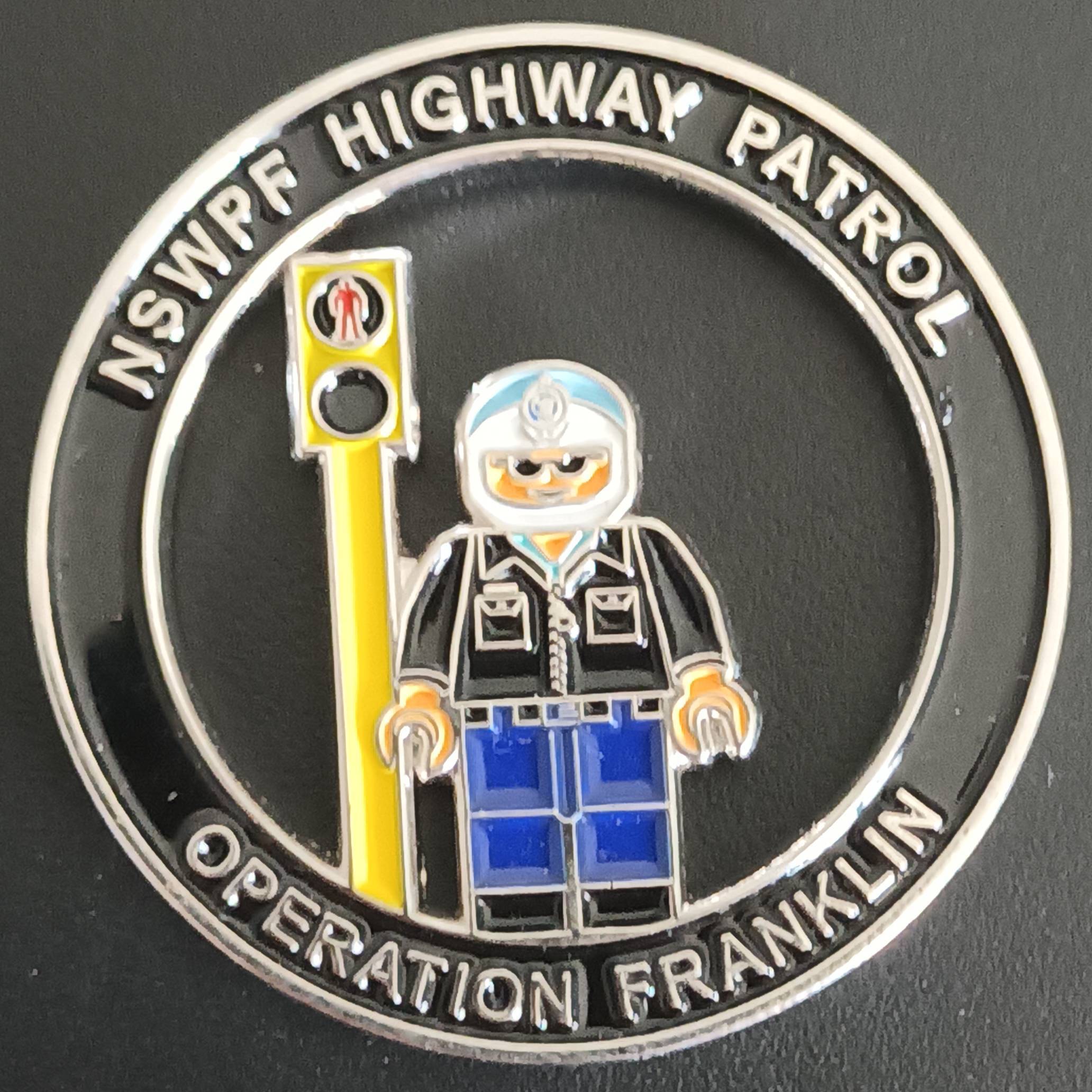 NSWPF Highway Patrol Operation Franklin — front