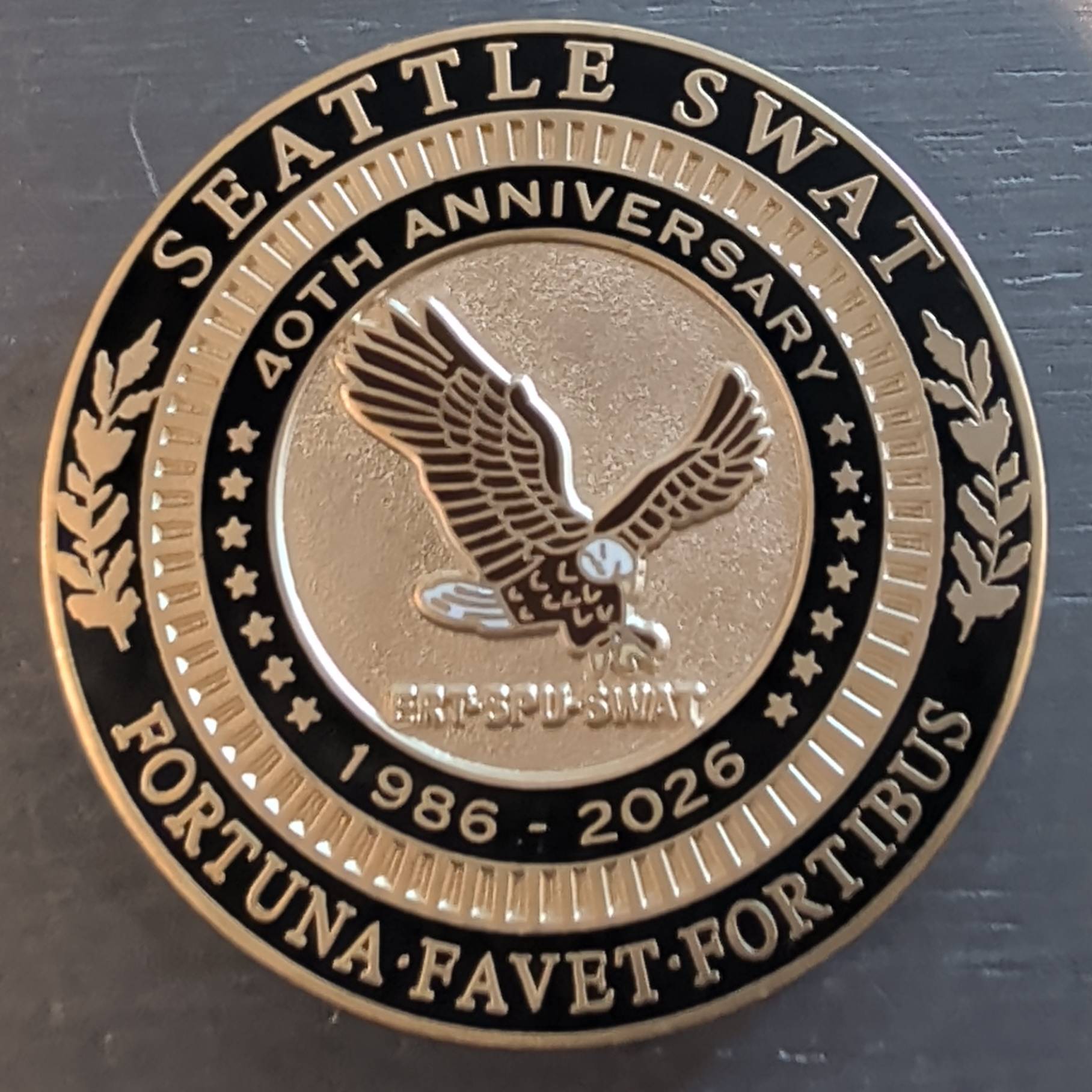 Seattle SWAT 40th Anniversary — back