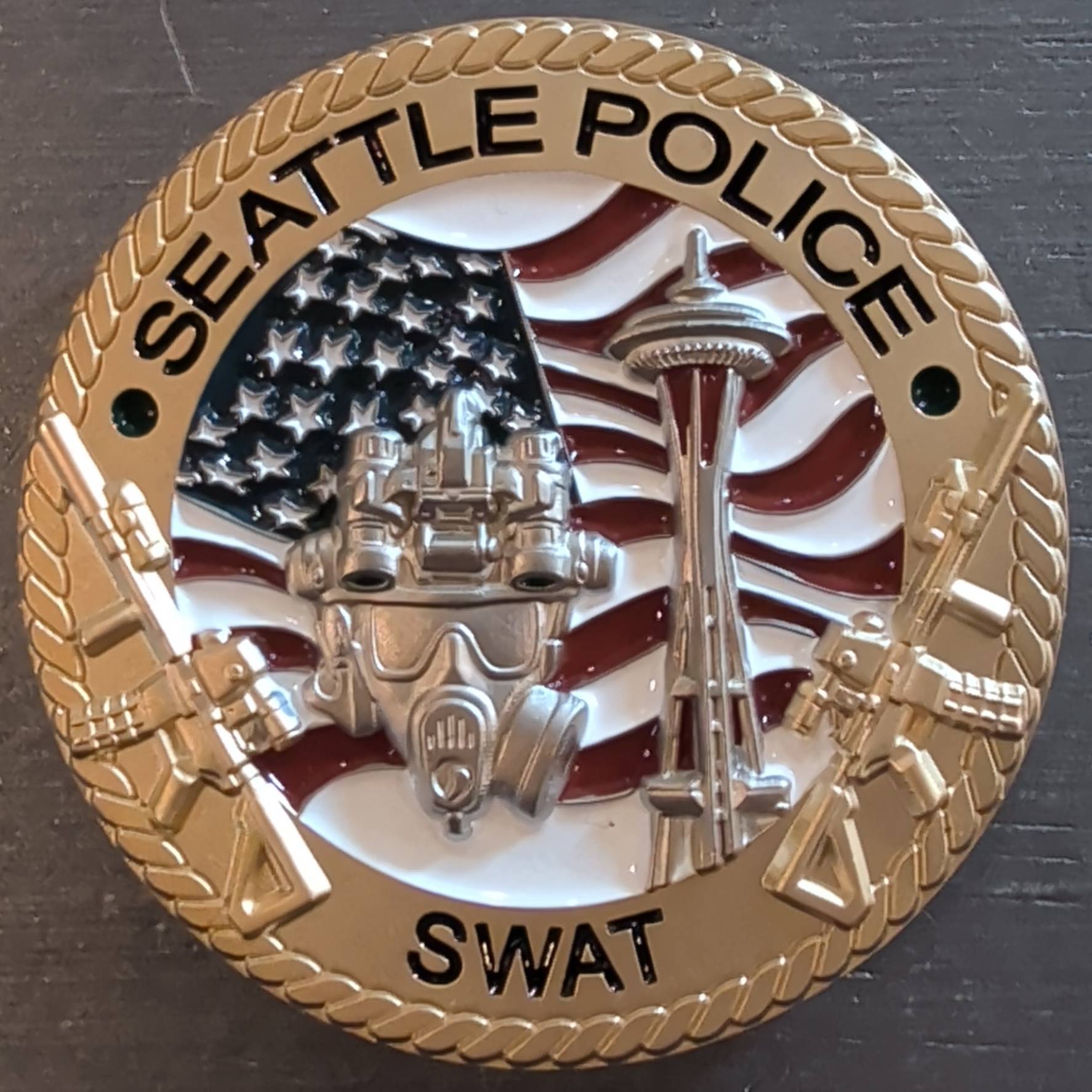 Seattle SWAT 40th Anniversary — front