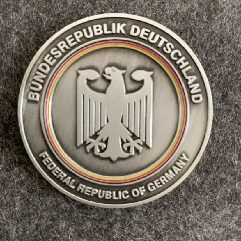 Zollfahndungsamt Essen Customs Investigation Challenge Coin — back
