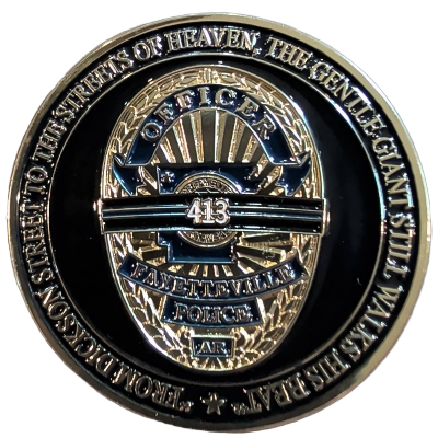 Fayetteville AR Stephen Carr Memorial Coin