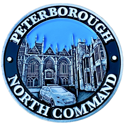 Peterborough North Command & Cambridgeshire Constabulary Challenge Coin