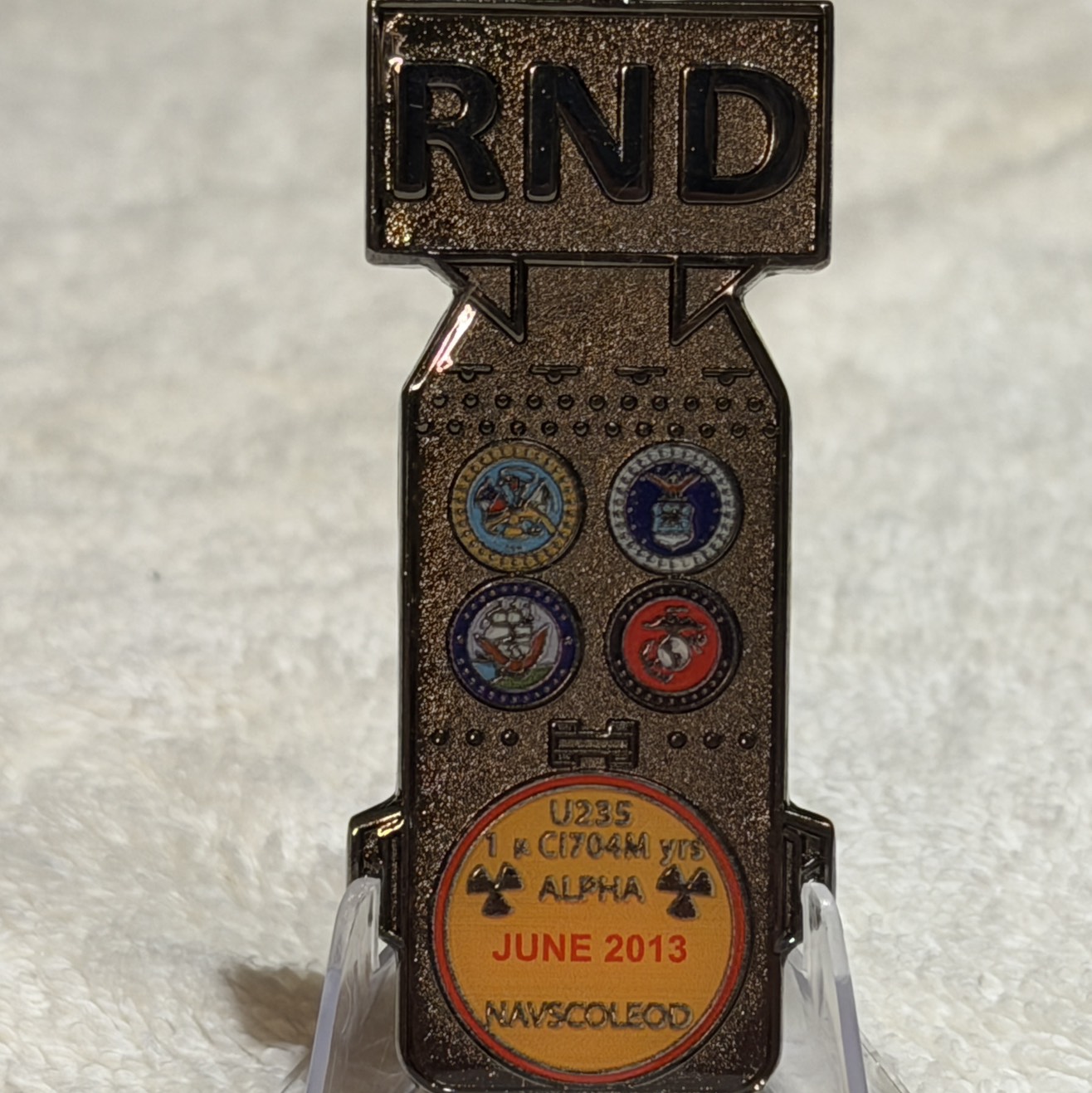 NAVSCOLEOD Military — back