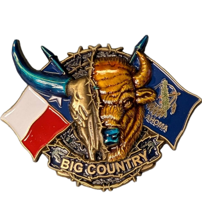 US Border Patrol Big Country / Big Bend Stichor Honor First Challenge Coin