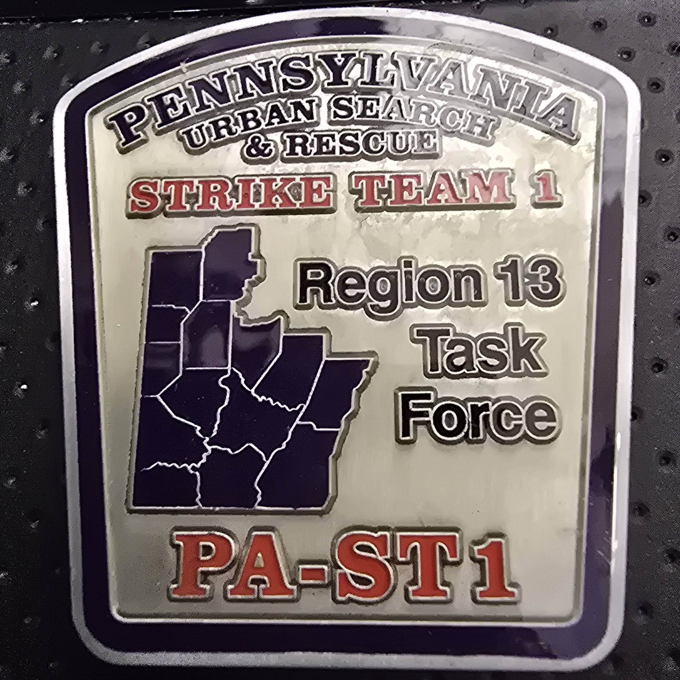 Pennsylvania Urban Search and Rescue — back