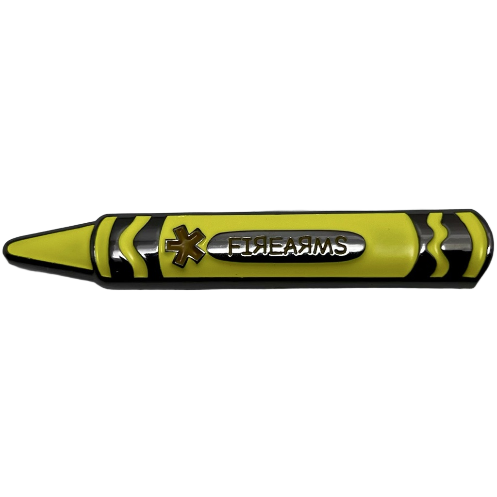 ARV ‘SNACKS’ coin - Yellow — front