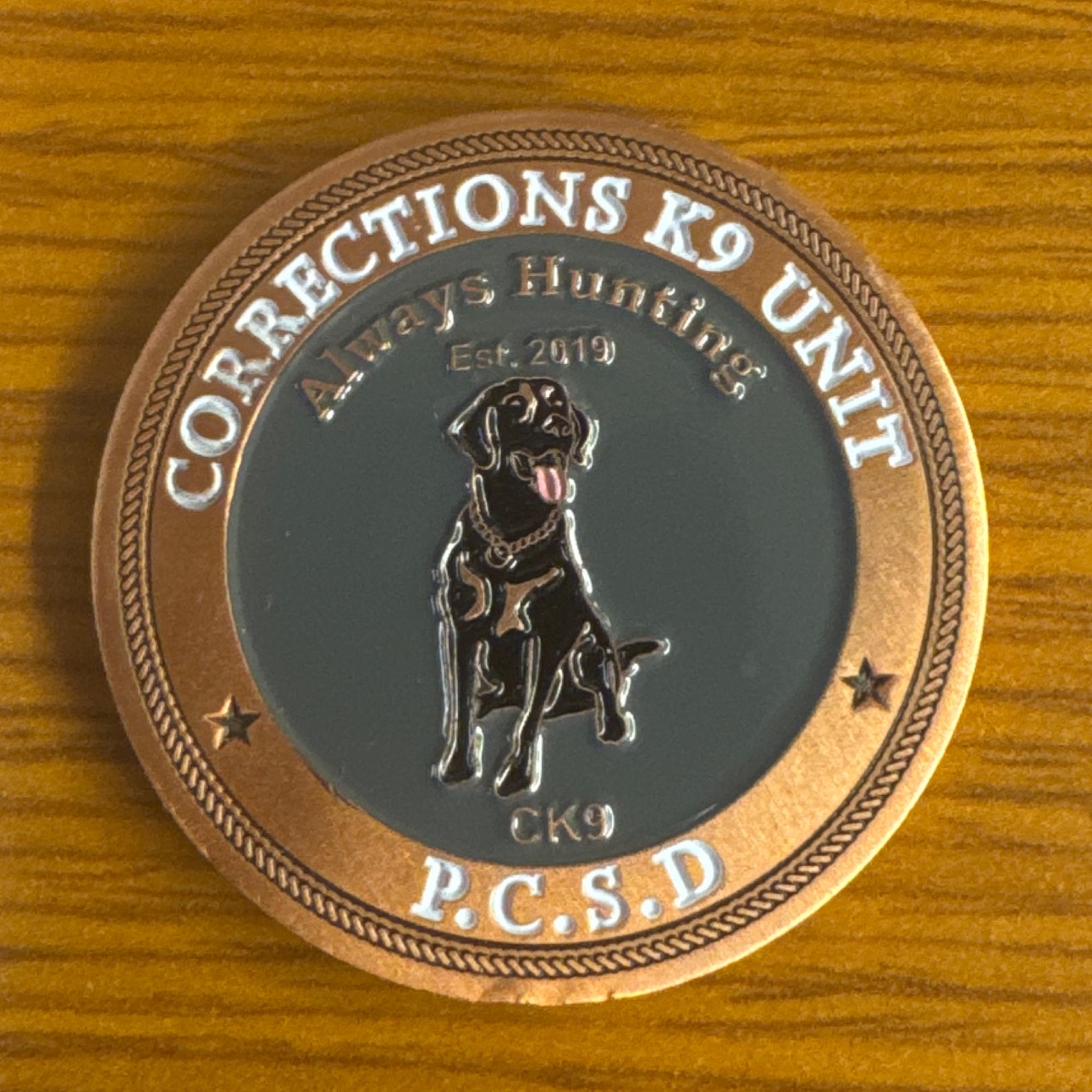 Pima County Sheriff’s Department Corrections K9 Unit — front
