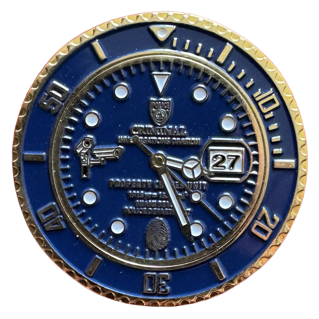 Miami Beach Police Criminal Investigations Division Property Crimes Unit — back