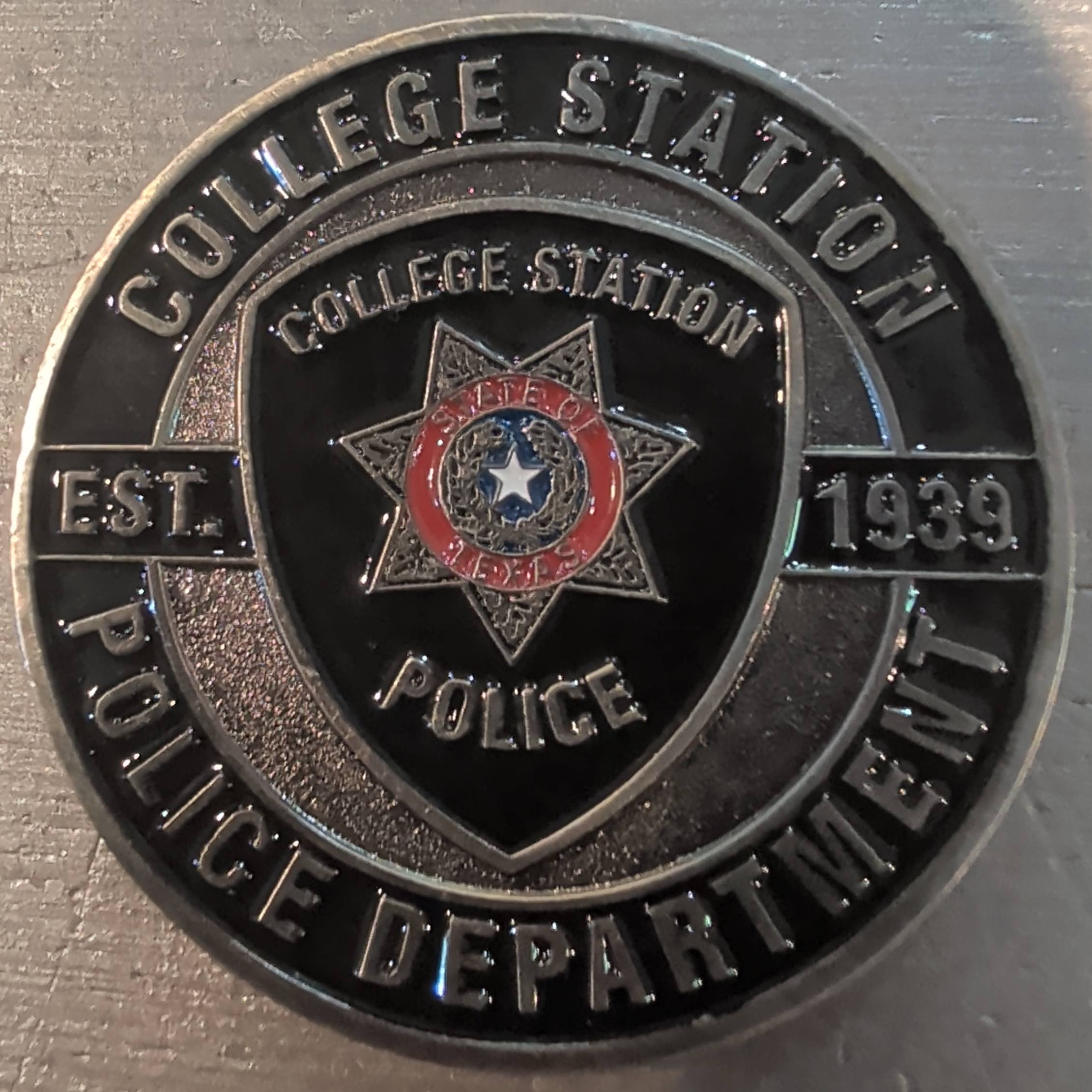 College Station Police Department — back