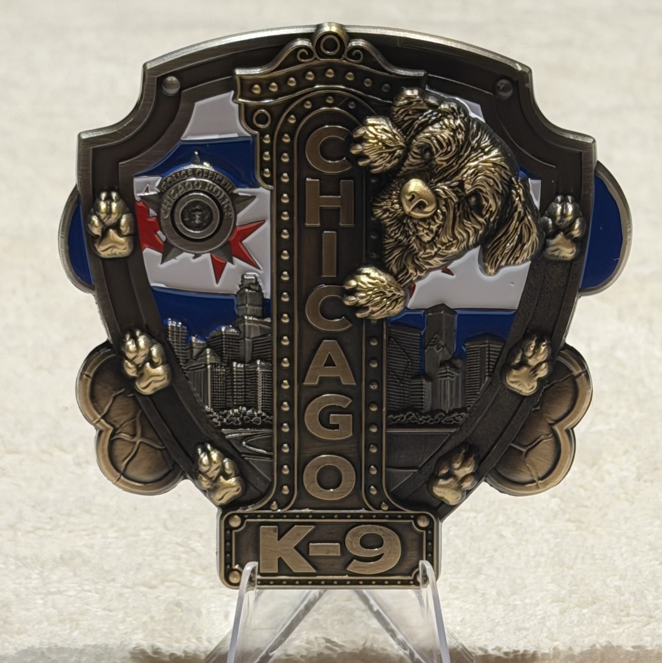 Chicago Police EDC K9 — front