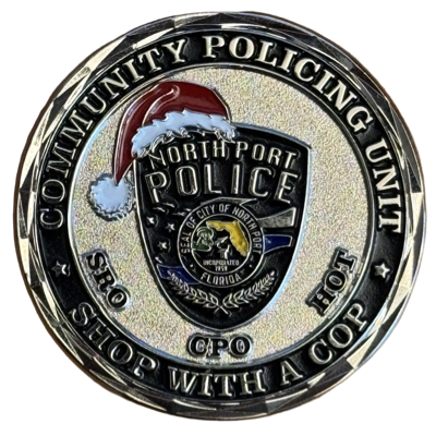 North Port Police - Christmas Coin / Shop with a Cop - Florida