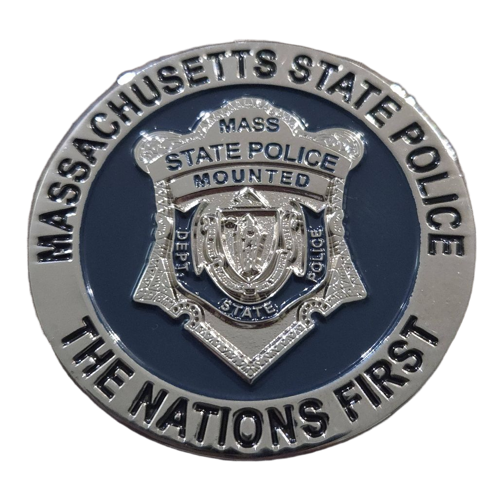 Massachusetts State Police Mounted Unit Coi — front