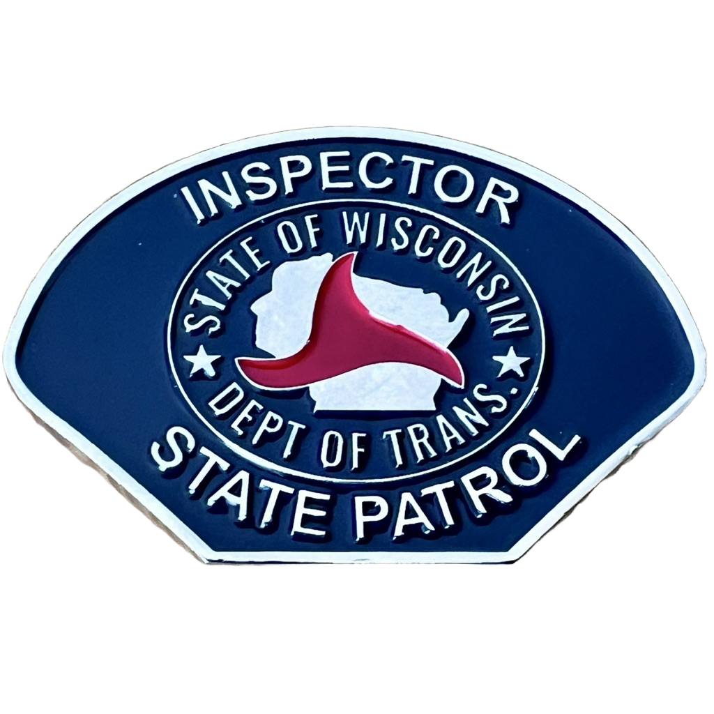 Wisconsin State Patrol Challenge Coin — front