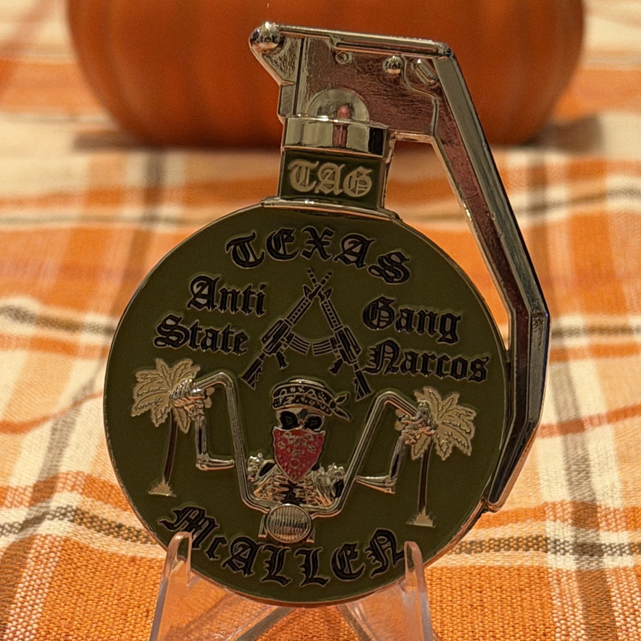 Texas DPS TAG Grenade — back