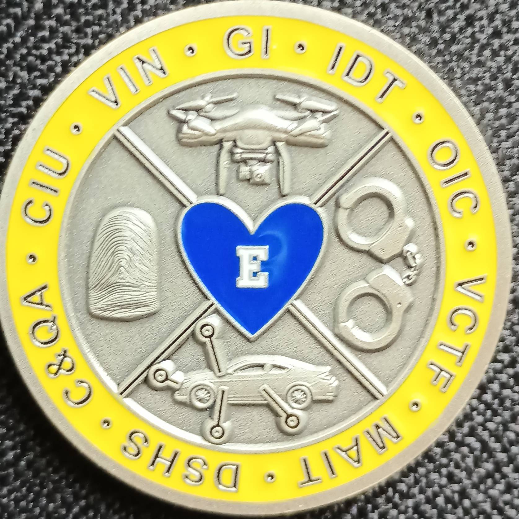 Washington State Police CID — back