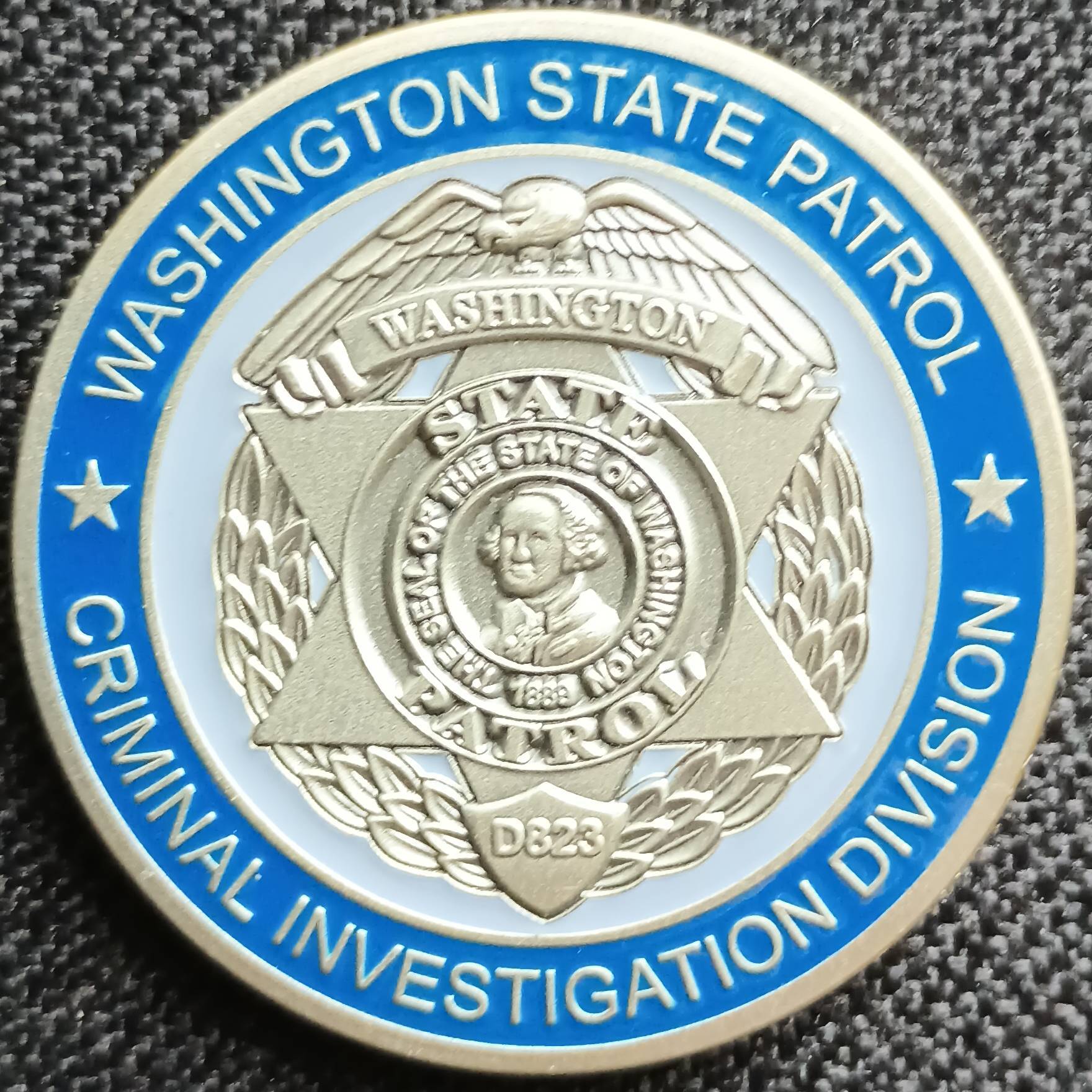 Washington State Police CID — front